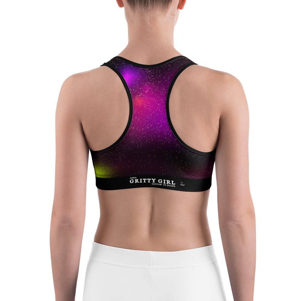 #05a4d9a0 - Gritty Girl Orb 169965 - ALTINO Sports Bra - Gritty Girl Collection