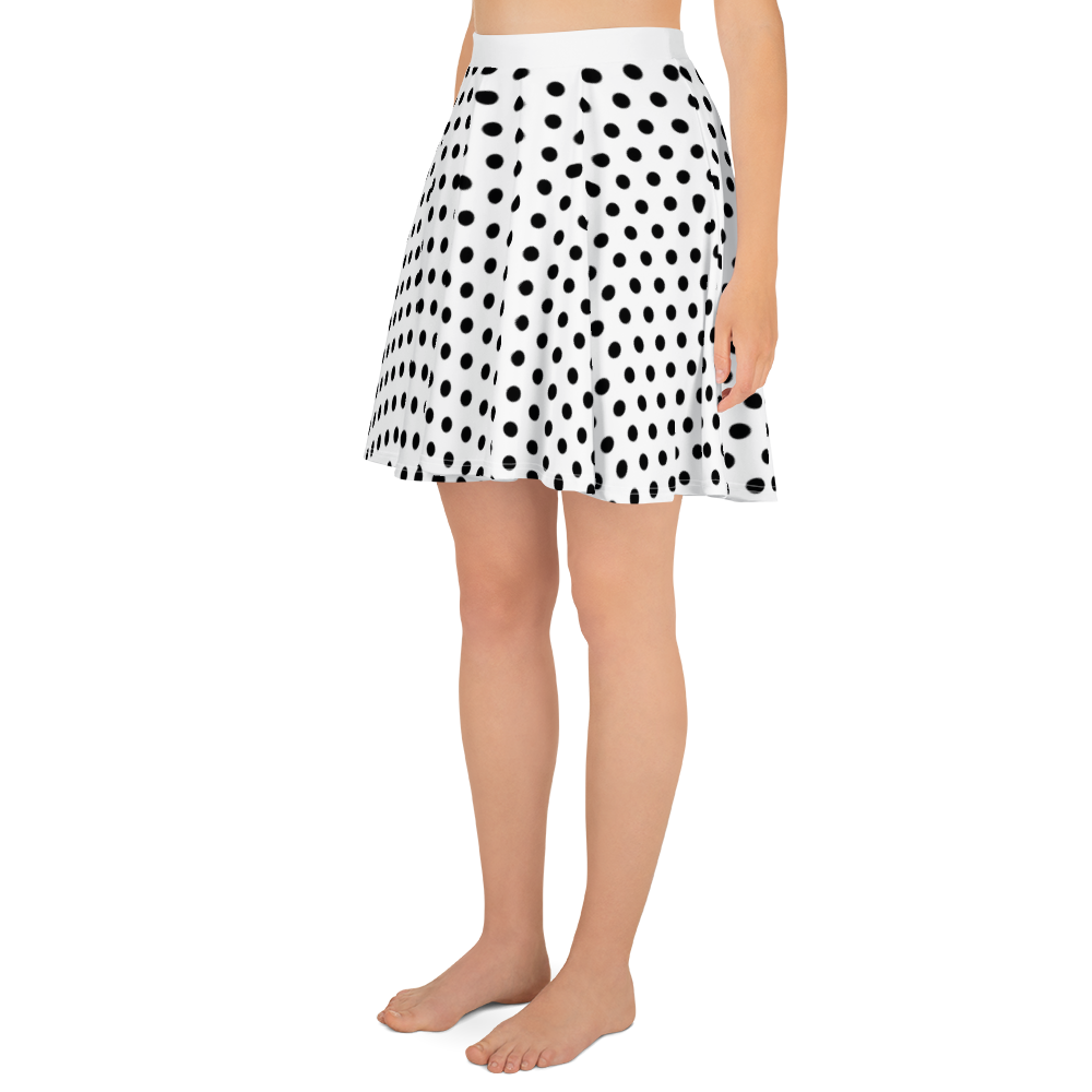 #f873bb80 - ALTINO Skater Skirt - Blanc Collection