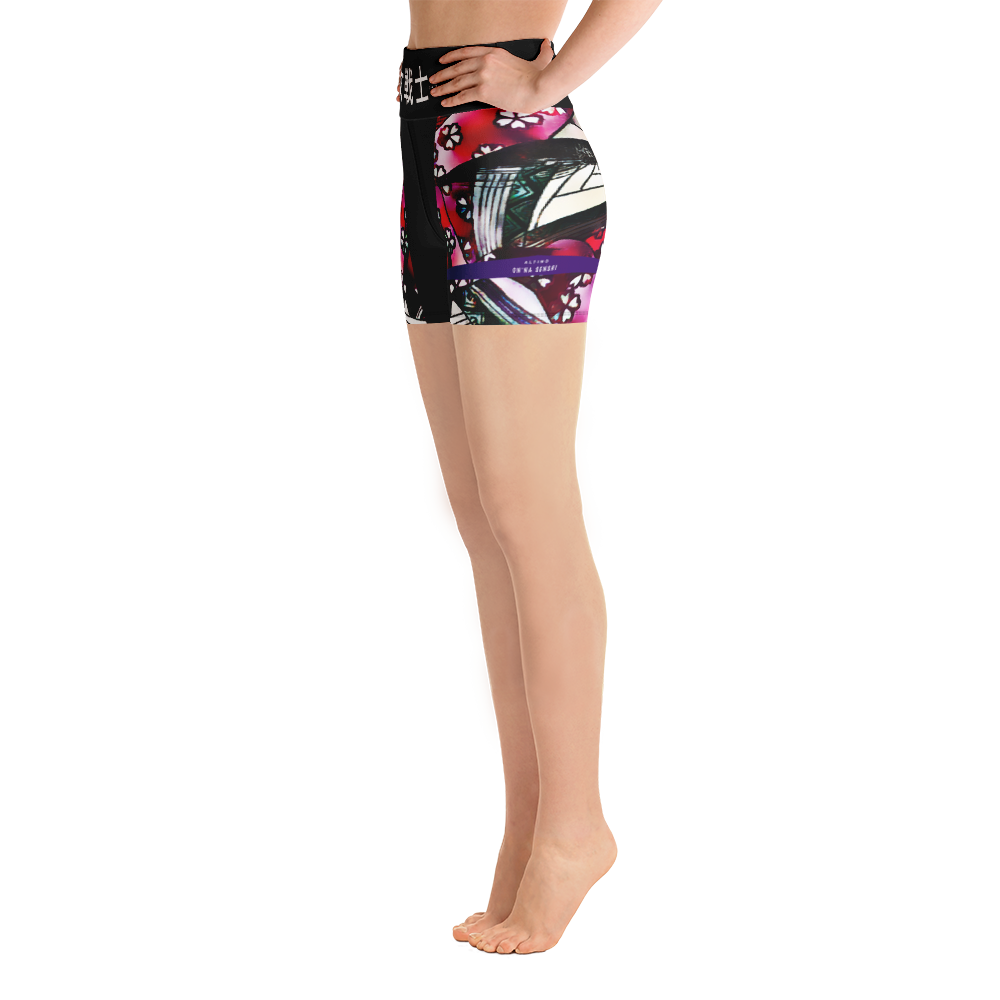 #50c764a0 - ALTINO Senshi Yoga Shorts - Senshi Girl Collection