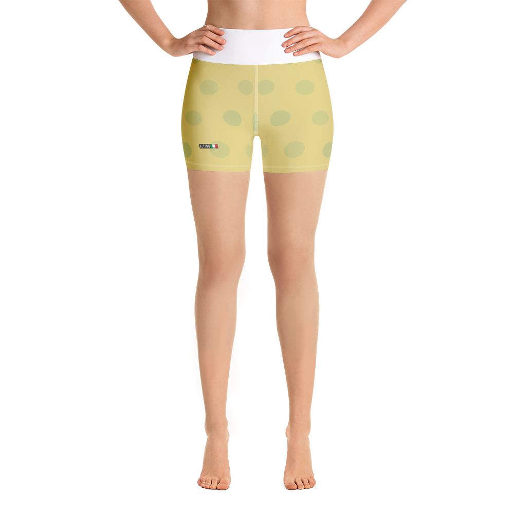 Amber - #30cc5190 - Pineapple Honeydew Stracciatella - ALTINO Yummy Yoga Shorts - Stop Plastic Packaging - #PlasticCops - Apparel - Accessories - Clothing For Girls - Women Pants