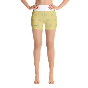 Amber - #30cc5190 - Pineapple Honeydew Stracciatella - ALTINO Yummy Yoga Shorts - Stop Plastic Packaging - #PlasticCops - Apparel - Accessories - Clothing For Girls - Women Pants