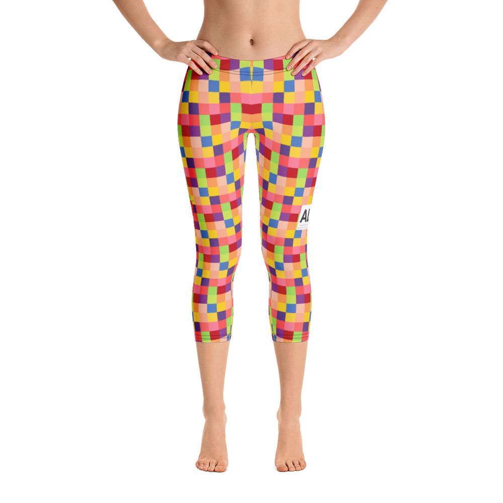 Black - #a39b96a0 - Fruit Melody - ALTINO Capri - Summer Never Ends Collection - Yoga - Stop Plastic Packaging - #PlasticCops - Apparel - Accessories - Clothing For Girls - Women Pants