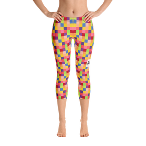 Black - #a39b96a0 - Fruit Melody - ALTINO Capri - Summer Never Ends Collection - Yoga - Stop Plastic Packaging - #PlasticCops - Apparel - Accessories - Clothing For Girls - Women Pants