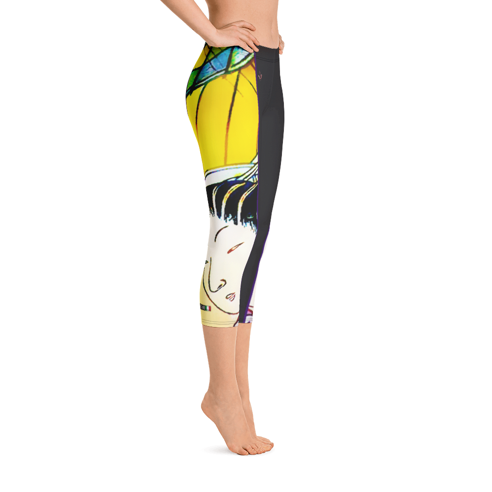 Black - #de6a7fa0 - ALTINO Senshi Capri - Senshi Girl Collection - Yoga - Stop Plastic Packaging - #PlasticCops - Apparel - Accessories - Clothing For Girls - Women Pants