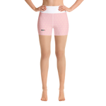 Red - #5f4b1390 - Bing Cherry Mocha Swirl - ALTINO Yummy Yoga Shorts - Gelato Collection - Stop Plastic Packaging - #PlasticCops - Apparel - Accessories - Clothing For Girls - Women Pants