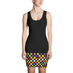 Black - #c78ac220 - Fruit Melody - ALTINO Fitted Dress - Summer Never Ends Collection - Stop Plastic Packaging - #PlasticCops - Apparel - Accessories - Clothing For Girls - Women Dresses