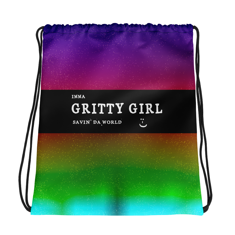 #d59208a0 - Gritty Girl Orb 179666 - ALTINO Draw String Bag - Gritty Girl Collection