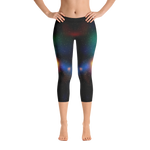 Black - #056259a0 - Gritty Girl Orb 010544 - ALTINO Capri - Gritty Girl Collection - Yoga - Stop Plastic Packaging - #PlasticCops - Apparel - Accessories - Clothing For Girls - Women Pants