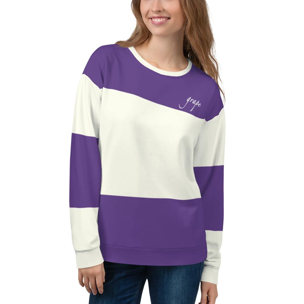 Violet - #910433b0 - Grape - ALTINO SweatShirt - Summer Never Ends Collection - Stop Plastic Packaging - #PlasticCops - Apparel - Accessories - Clothing For Girls - Women Tops