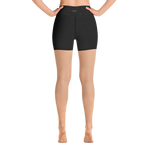 #dbfd7780 - Black Magic Touch Of Gold - ALTINO Yoga Shorts - Gritty Girl Collection