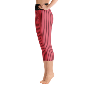 #df5c5280 - Watermelon Sour Cherry Sorbet - ALTINO Yummy Yoga Capri - Gelato Collection