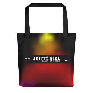 #cae909a0 - Gritty Girl Orb 550863 - ALTINO Tote Bag - Gritty Girl Collection