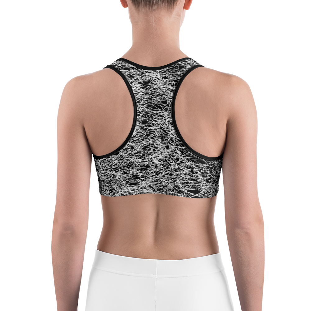 #f2f75480 - ALTINO Sports Bra - Noir Collection