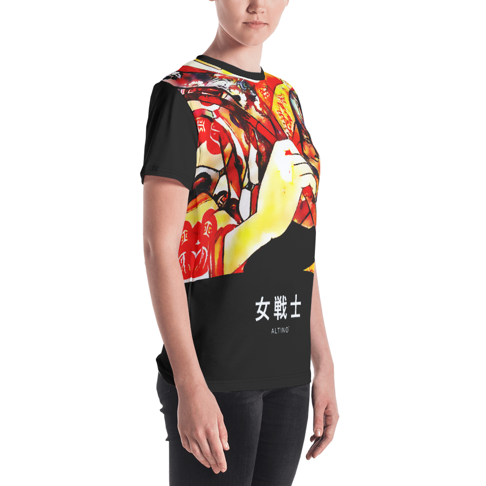 #562f2c00 - ALTINO Senshi Crew Neck T - Shirt - Senshi Girl Collection