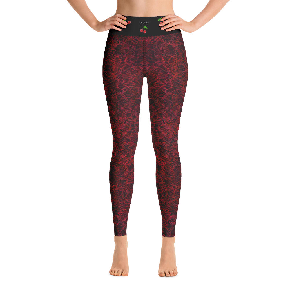 Black - #704e28c0 - Black Chocolate Cherry Dream Crush - ALTINO Yummy Yoga Pants - Stop Plastic Packaging - #PlasticCops - Apparel - Accessories - Clothing For Girls - Women