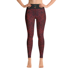 Black - #704e28c0 - Black Chocolate Cherry Dream Crush - ALTINO Yummy Yoga Pants - Stop Plastic Packaging - #PlasticCops - Apparel - Accessories - Clothing For Girls - Women