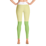 #42f2f3d0 - Kiwi Lemon Stracciatella - ALTINO Yummy Yoga Pants - Team GIRL Player