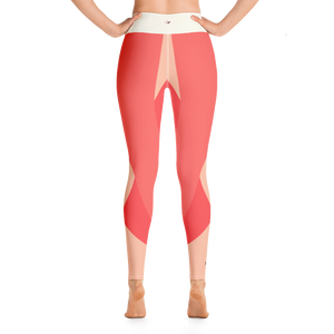 #f7235590 - Grapefruit Peach Watermelon - ALTINO Yoga Pants