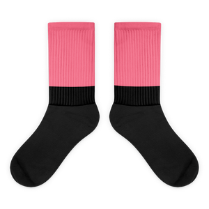 #97564080 - Strawberry Black - ALTINO Designer Socks - Summer Never Ends Collection