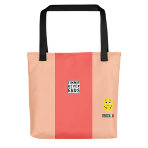 Vermilion - #76d10da0 - Peach Watermelon - ALTINO Tote Bag - Summer Never Ends Collection - Sports - Stop Plastic Packaging - #PlasticCops - Apparel - Accessories - Clothing For Girls - Women Handbags