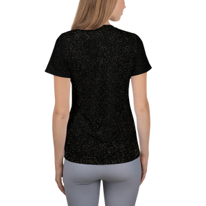 #782c4d00 - Black Magic Gold Dust - ALTINO Mesh Shirts - Gritty Girl Collection