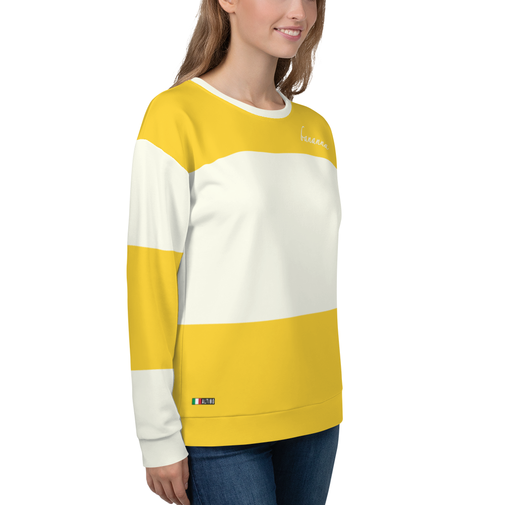 Amber - #837786b0 - Bananna - ALTINO SweatShirt - Summer Never Ends Collection - Stop Plastic Packaging - #PlasticCops - Apparel - Accessories - Clothing For Girls - Women Tops