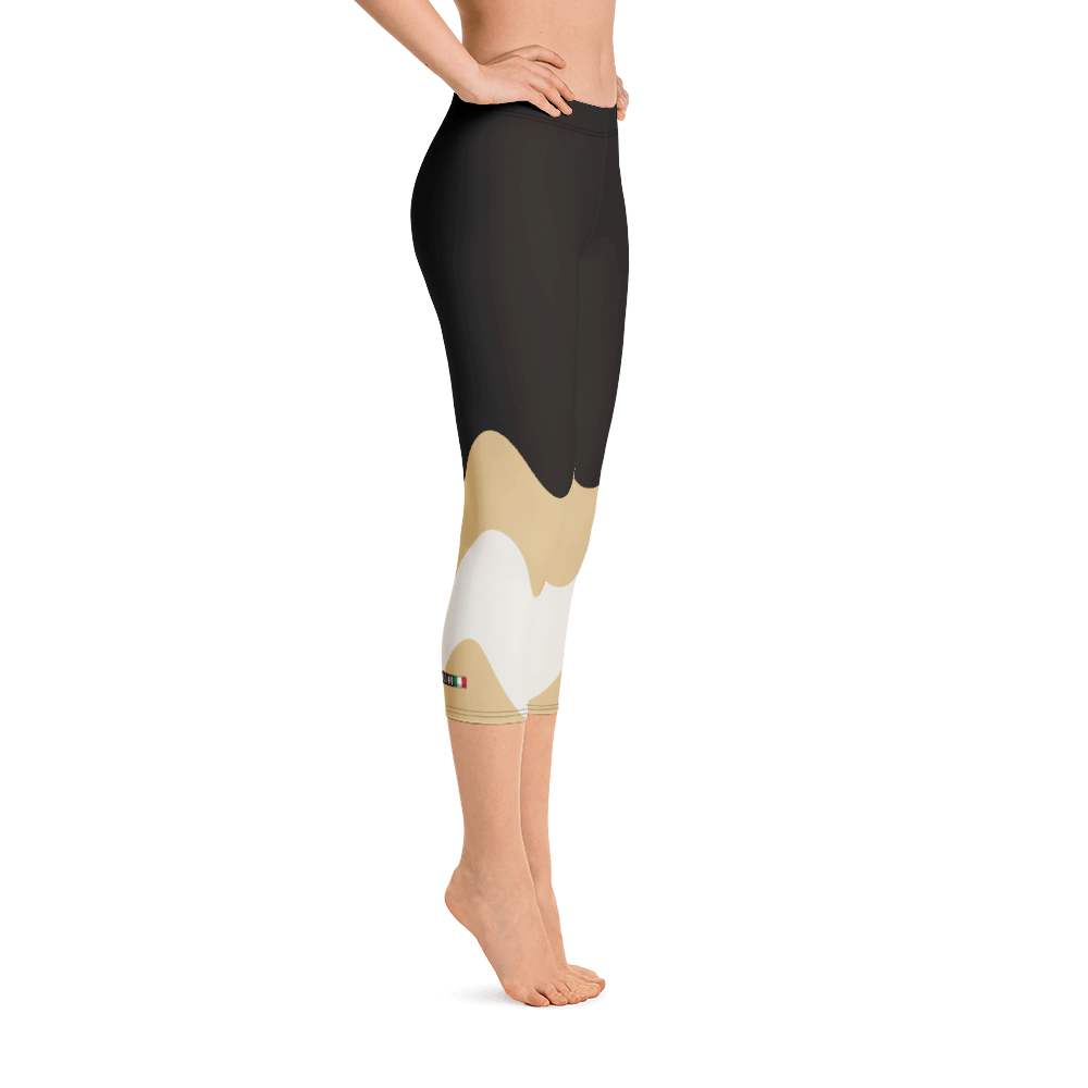 White - #5520d780 - Dame Blanche - ALTINO Sport Capri Leggings - Gelato Collection - Yoga - Stop Plastic Packaging - #PlasticCops - Apparel - Accessories - Clothing For Girls - Women Pants