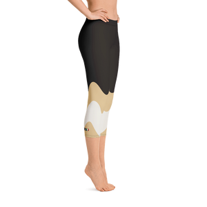 White - #5520d780 - Dame Blanche - ALTINO Sport Capri Leggings - Gelato Collection - Yoga - Stop Plastic Packaging - #PlasticCops - Apparel - Accessories - Clothing For Girls - Women Pants