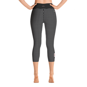 #7a4152c0 - ALTINO Yoga Capri - Team GIRL Player - Noir Collection