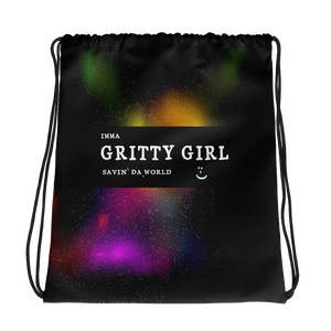 #b3247aa0 - Gritty Girl Orb 019877 - ALTINO Draw String Bag - Gritty Girl Collection