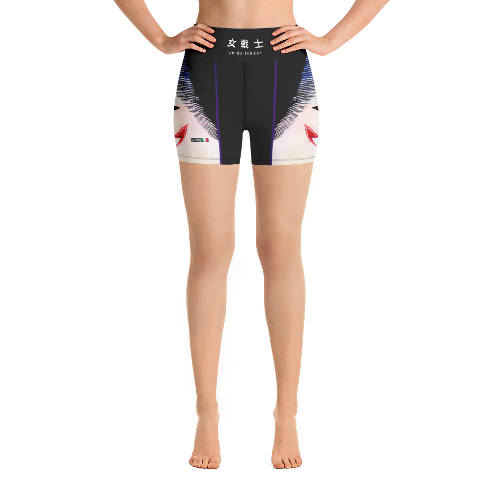 Black - #9b3415a0 - ALTINO Senshi Yoga Shorts - Senshi Girl Collection - Stop Plastic Packaging - #PlasticCops - Apparel - Accessories - Clothing For Girls - Women Pants
