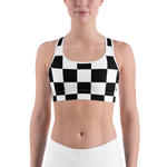Black - #f29ce2b0 - Black White - ALTINO Sports Bra - Summer Never Ends Collection - Stop Plastic Packaging - #PlasticCops - Apparel - Accessories - Clothing For Girls -