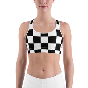 Black - #f29ce2b0 - Black White - ALTINO Sports Bra - Summer Never Ends Collection - Stop Plastic Packaging - #PlasticCops - Apparel - Accessories - Clothing For Girls -