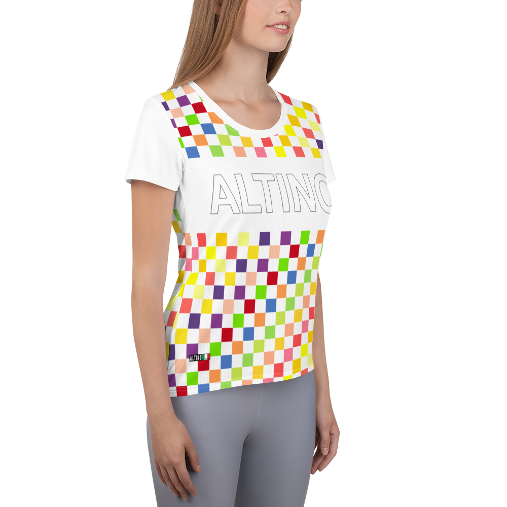 #65df71b0 - Fruit White - ALTINO Mesh Shirts - Summer Never Ends Collection