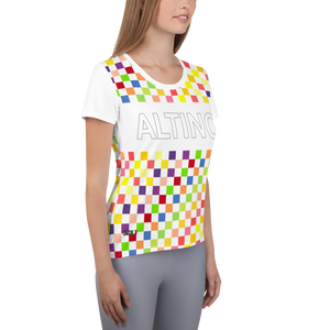 #65df71b0 - Fruit White - ALTINO Mesh Shirts - Summer Never Ends Collection