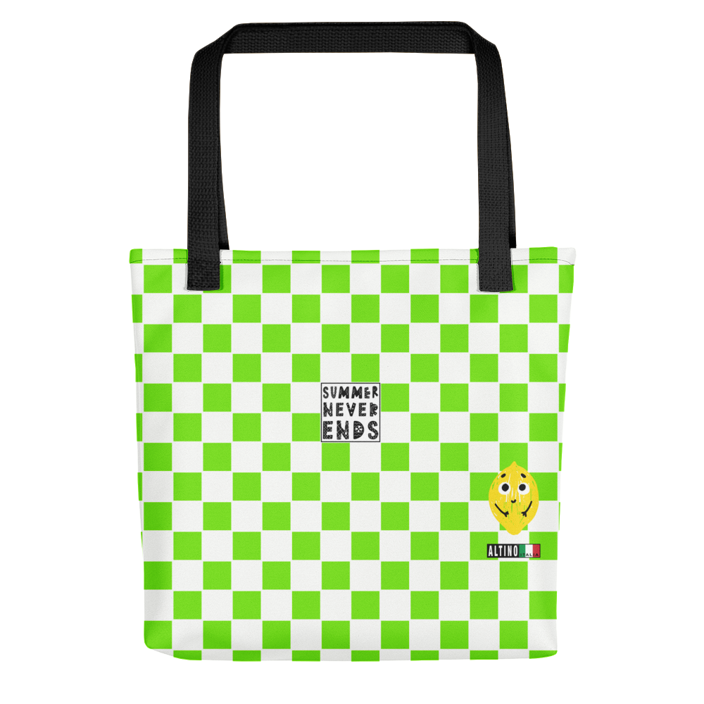 Chartreuse Green - #84e617a0 - Lime Coconut - ALTINO Tote Bag - Summer Never Ends Collection - Sports - Stop Plastic Packaging - #PlasticCops - Apparel - Accessories - Clothing For Girls - Women Handbags