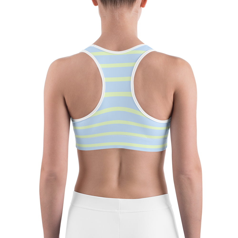 #c53e11b0 - Vanilla Bean Lime Swirl - ALTINO Sports Bra - Gelato Collection