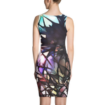 #e12b2700 - ALTINO Senshi Fitted Dress - Senshi Girl Collection