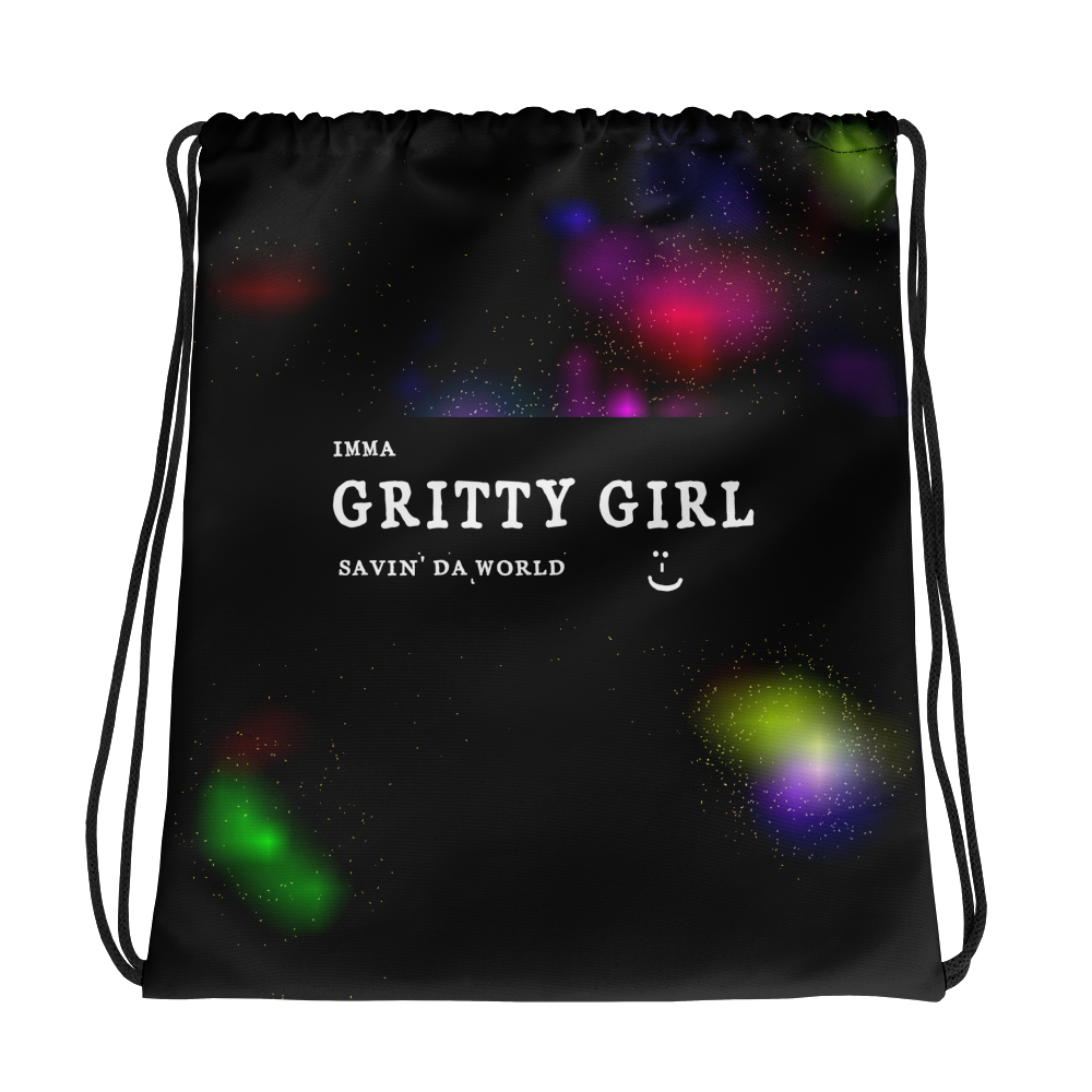 #403894a0 - Gritty Girl Orb 134011 - ALTINO Draw String Bag - Gritty Girl Collection
