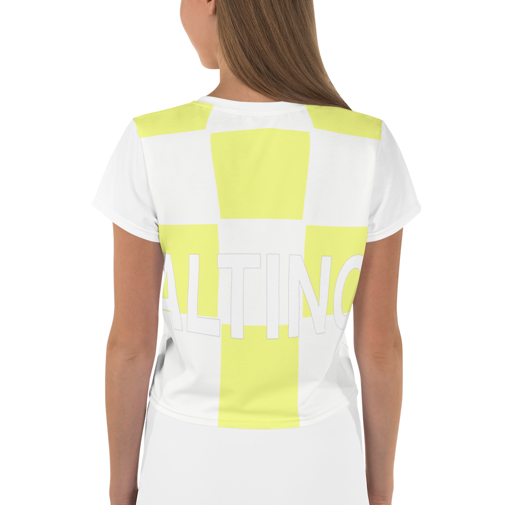 #94e95cb0 - Coconut Pear - ALTINO Crop Tees - Summer Never Ends Collection