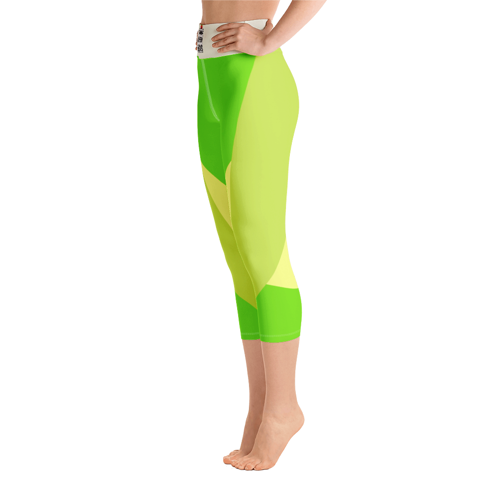 #a0a78f90 - Kiwi Lime Pear - ALTINO Yoga Capri - Summer Never Ends Collection