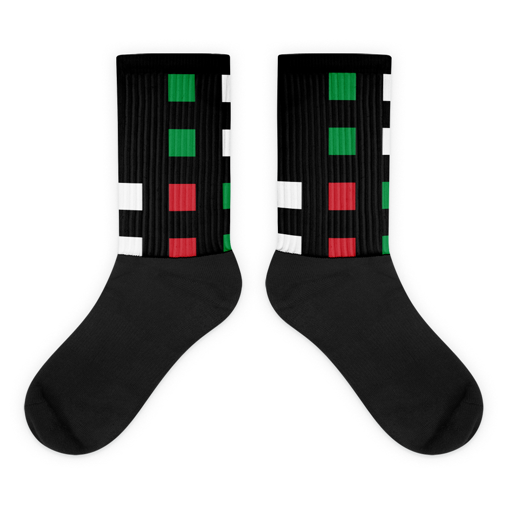 #4b132680 - Viva Italia Art Commission Number 16 - ALTINO Designer Socks