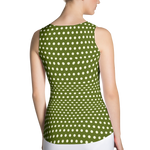 #47117280 - Deep Pistachio Lemon Chunk - ALTINO Fitted Tank Top - Gelato Collection