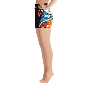 #331dbda0 - ALTINO Senshi Yoga Shorts - Senshi Girl Collection