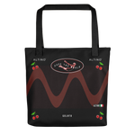Black - #423e55a0 - Black Chocolate Unicorn Magic - ALTINO Tote Bag - Gelato Collection - Sports - Stop Plastic Packaging - #PlasticCops - Apparel - Accessories - Clothing For Girls - Women Handbags