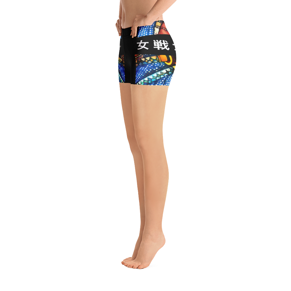 #c9223382 - ALTINO Senshi Chic Shorts - Senshi Girl Collection
