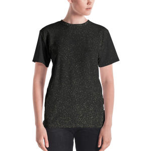 #f73ea700 - Black Magic Super Gold - ALTINO Crew Neck T - Shirt - Gritty Girl Collection