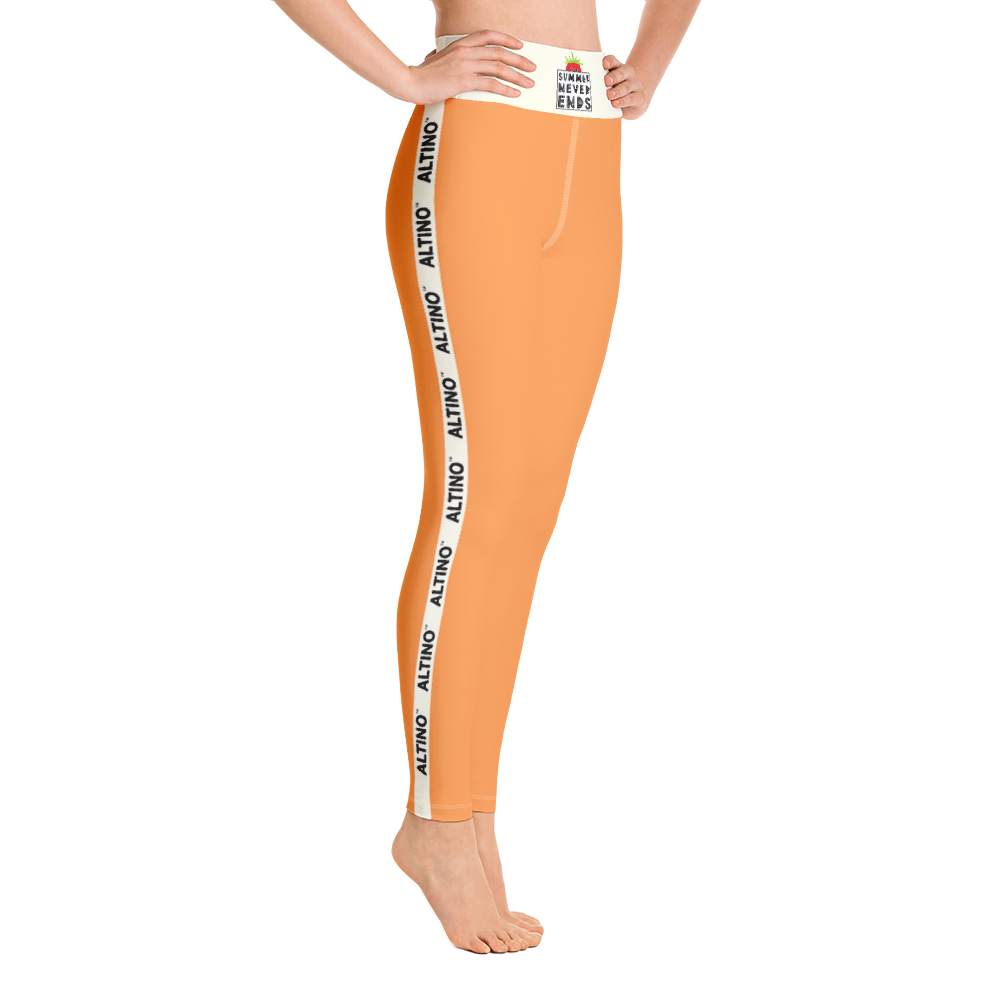 Vermilion - #2dc7f130 - Cantaloupe - ALTINO Yoga Pants - Summer Never Ends Collection - Stop Plastic Packaging - #PlasticCops - Apparel - Accessories - Clothing For Girls - Women