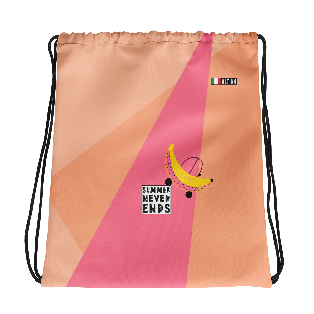 Vermilion - #ffca7ca0 - Orange Cream Peach Strawberry - ALTINO Draw String Bag - Sports - Stop Plastic Packaging - #PlasticCops - Apparel - Accessories - Clothing For Girls - Women Handbags