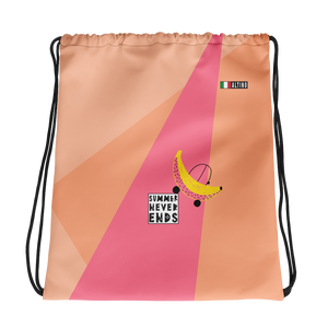 Vermilion - #ffca7ca0 - Orange Cream Peach Strawberry - ALTINO Draw String Bag - Sports - Stop Plastic Packaging - #PlasticCops - Apparel - Accessories - Clothing For Girls - Women Handbags